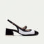 Slingback bicolor