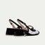 Slingback bicolor