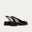 Oporto Slingback tacco basso e accessorio
