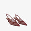 Xaia Slingback rossa a rete