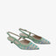 Tripoli Slingback verde acqua