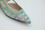 Tripoli Slingback verde acqua