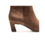 Tronchetto Donna Marrone Effetto Camoscio Tacco 5,5 cm con Cerniera – Tamaris