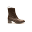 Tronchetto Donna Marrone Cioccolato in Pelle Tacco 5 cm – Gaimo