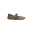 Friulane Donna Leopardate in Velluto con Cinturino e Fibbia Verde – Macarena