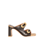 Sandalo Sabot in pelle colore nero Palke