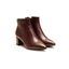 Tronchetto Donna Bordeaux in Ecopelle Tacco a Blocco 5,5 cm con Cerniera – Tamaris
