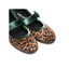 Friulane Donna Leopardate in Velluto con Cinturino e Fibbia Verde – Macarena