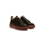 Sneakers Donna Nere Slip On Suola Alta Bordeaux – Andia Fora