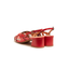 Sandalo rosso Bibilou - Nolia