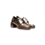 Scarpe Stringate Donna in Pelle Sfumata Verde Bosco e Bordeaux Tacco 6 cm – Pons Quintana Emilia