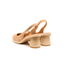 Slingback rosa chiaro in pelle e corda - Moana