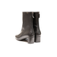 Stivaletto nero in pelle nappa con zip e tacco 4,5 cm Gaimo