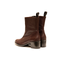 Tronchetto Donna Bordeaux in Pelle Tacco 5 cm – Gaimo