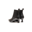 Stivaletti chelsea nero con tacco 5 cm in pelle Bianca D.