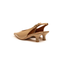 Slingback in pelle colore nocciola Angel Alarcon