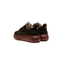 Sneakers Donna Nere Slip On Suola Alta Bordeaux – Andia Fora