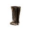 Stivali Donna Neri in Pelle Effetto Vernice Stile Texano Tacco 3,2 cm – Gaimo