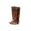 Stivali Donna Marroni in Pelle Stile Texano Tacco 3,2 cm – Gaimo
