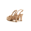 Lictor Slingback con plateau rosa