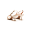 Sandalo bianco con strass Bibilou