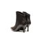 Tronchetto Donna Nero in Pelle Tacco 7 cm con Cerniera – Brera