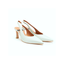 Nara - Slingback in pelle verde acqua - Nara