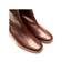 Stivaletto bordeaux in pelle nappa con zip e tacco 4,5 cm Gaimo