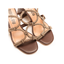 Sandalo con strass marrone BibiLou