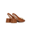 Hanoi Slingback con frange e pietre
