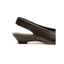 Slingback Donna Nera in Pelle Stampa Mini Cocco Tacco Zeppa 3,2 cm – Gaimo Morgana