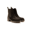 Stivaletto Chelsea nero in pelle con tacco 4 cm Hispanitas