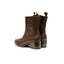 Tronchetto Donna Marrone Cioccolato in Pelle Tacco 5 cm – Gaimo