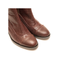 Tronchetto Donna Bordeaux in Pelle Tacco 5 cm – Gaimo