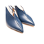 Décolleté slingback blu Brera