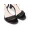 Sandalo nero con strass - Tamaris
