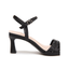 Sandalo nero con strass - Tamaris