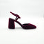 Emily Pump 80 Burgundi - Mary Jane Bordeaux