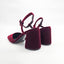 Emily Pump 80 Burgundi - Mary Jane Bordeaux