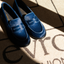 Mocassino Donna Blu in Cavallino Stile College – Elisa Lanci