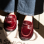 Mocassino Donna Bordeaux in Cavallino Stile College – Elisa Lanci