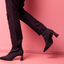 Tronchetto Nero Elasticizzato Donna Tamaris