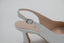 Slingback con fibbia strass e fantasia