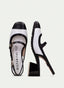 Slingback bicolor