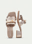 Dallas Sandalo sabot con pietre