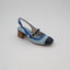 Slingback bicolor jeans