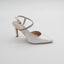 Slingback con cinturino e strass