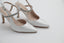 Slingback con cinturino e strass